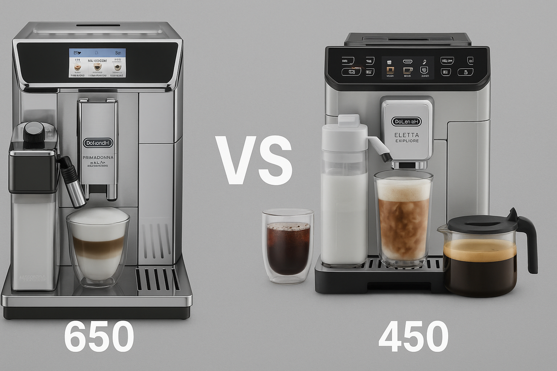 De’Longhi ECAM 650.85 vs ECAM 450 Eletta Explore – Which Coffee Machine Is Better for India?