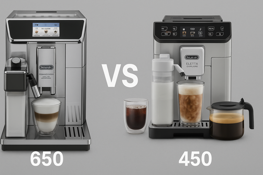 De’Longhi ECAM 650.85 vs ECAM 450 Eletta Explore – Which Coffee Machine Is Better for India?