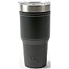 Arctic Zone Titan Deep Freeze 30 oz Black Travel Tumbler – Vacuum Insulated Stainless Steel Cup with Tritan Lid for Hot & Cold Drinks