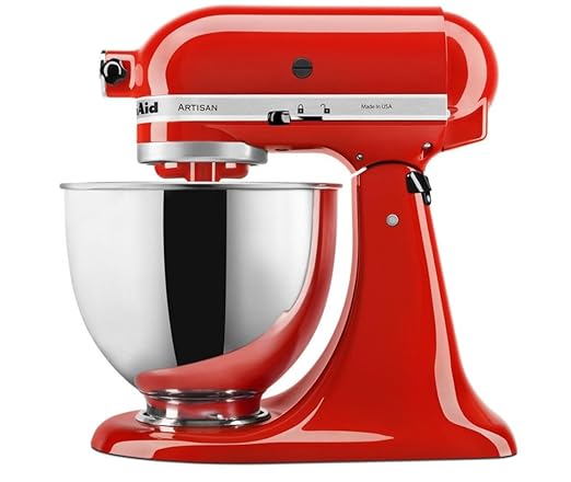 KitchenAid 4.8L Stand Mixer – Classic Tilt-Head Food Mixer for Baking & Dough | Powerful & Versatile