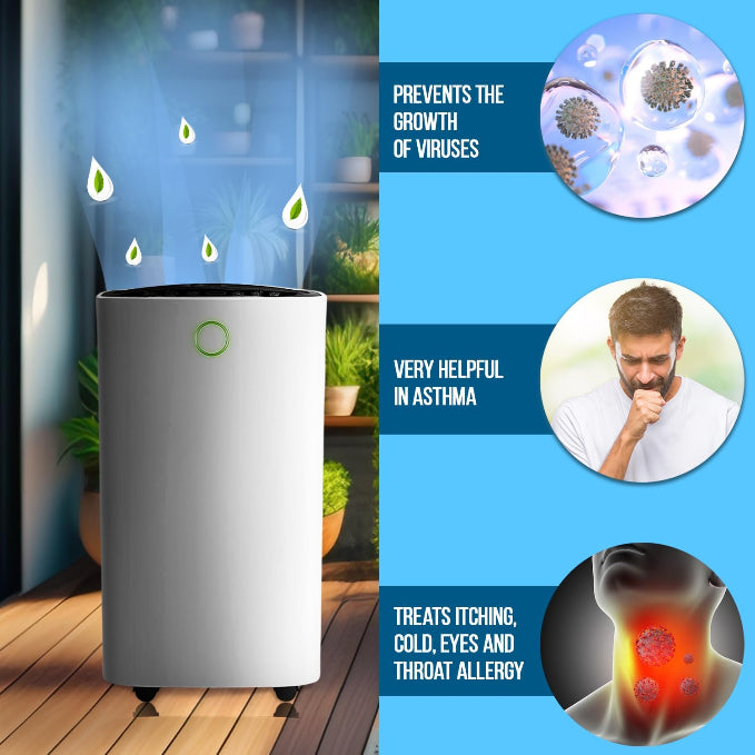 Advance ADPH120C Dehumidifier – 11L Capacity for Home & Office | Covers up to 250 Sq. Ft.