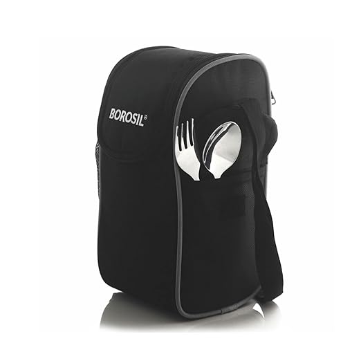 Borosil Hot n Fresh Lunchbox, 4 containers