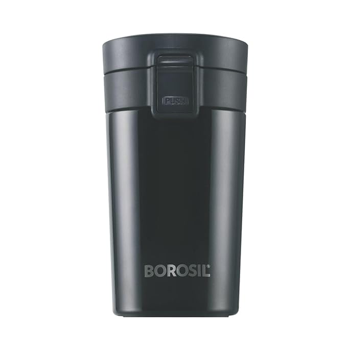 Borosil Hydra Coffeemate 300 ml Stainless Steel Travel Mug