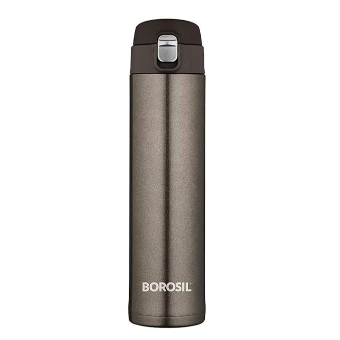 Borosil Hydra Nova 500 ml Stainless Steel Water Bottle