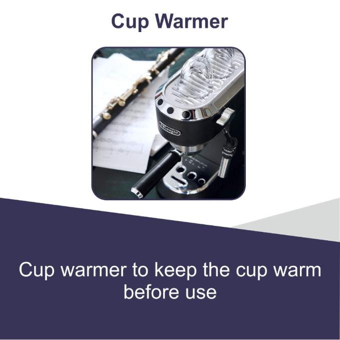 DeLonghi EC685.BK Dedica Style |Coffee Machine |15 Bar