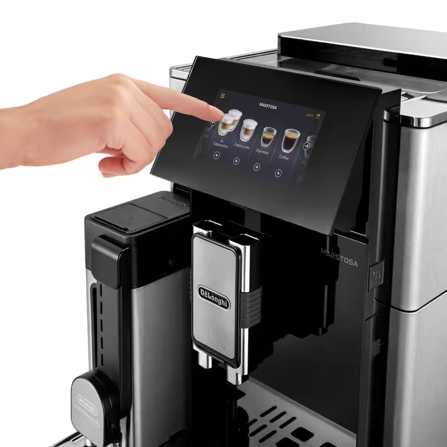 De’Longhi Maestosa Automatic Coffee Maker – Luxury Dual‑Bean, One‑Touch Café