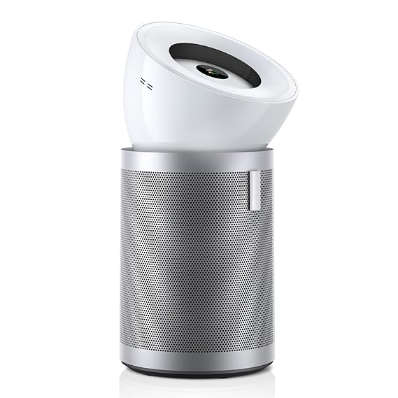 Dyson Big+Quiet BP02 Air Purifier (White) – HEPA H13, Ultra-Quiet, Smart Purifier for Large Rooms
