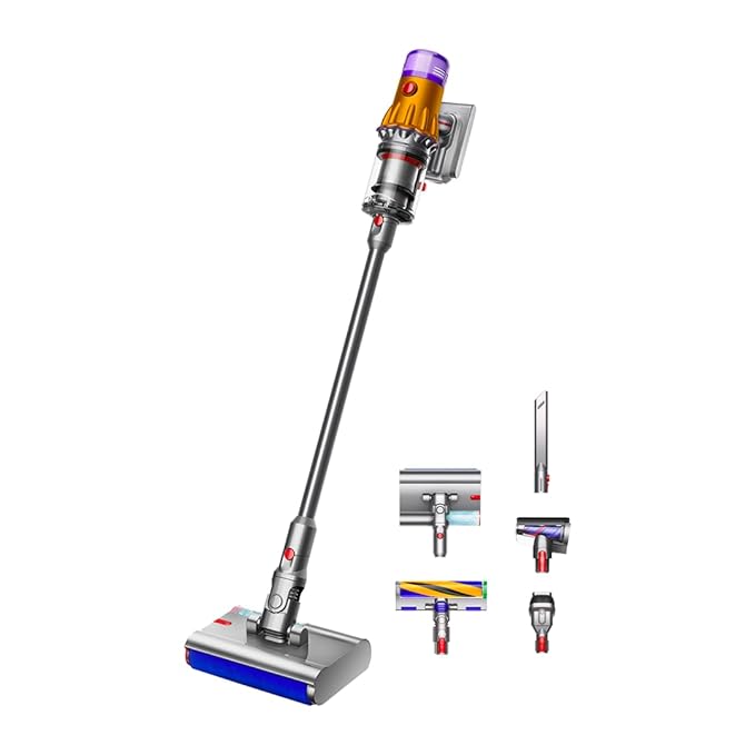 Dyson V12S Detect Slim Submarine Wet And Dry Hepa Filter Vacuum Cleaner, 1 Count, 350M