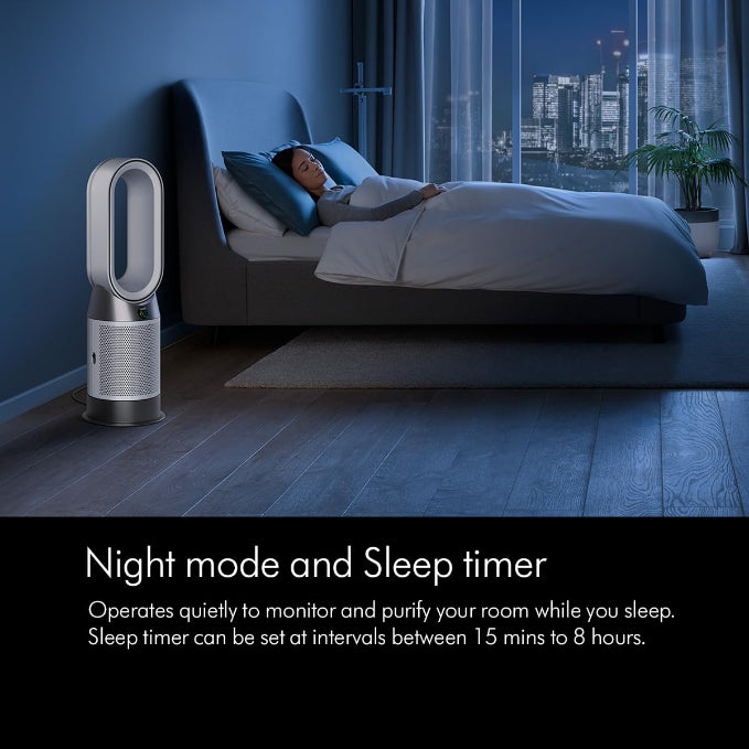 Dyson HP10 Air Purifier Hot+Cool Gen1 – Latest 3-in-1 Model with Heating, Cooling & Air Purification, Black/Nickel