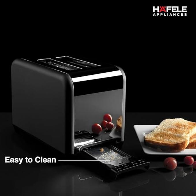 Hafele Amber 2 Slice Pop Up Electric Toaster