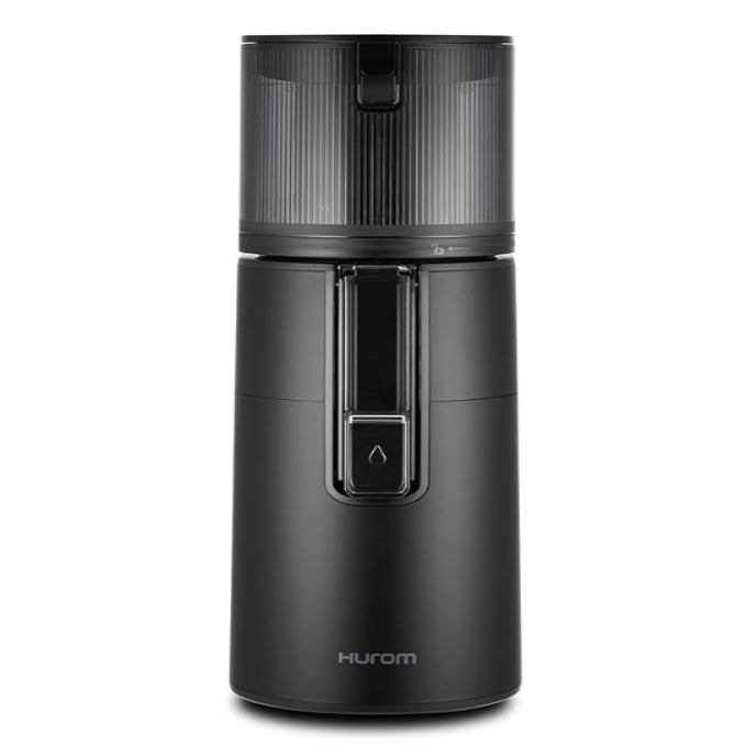 Hurom H400 (H-70FT) Easy Clean Slow Juicer – Matte Black, Hands-Free Operation, Whole Produce Hopper, Quiet Motor, BPA-Free, Cold Press Masticating Juicer