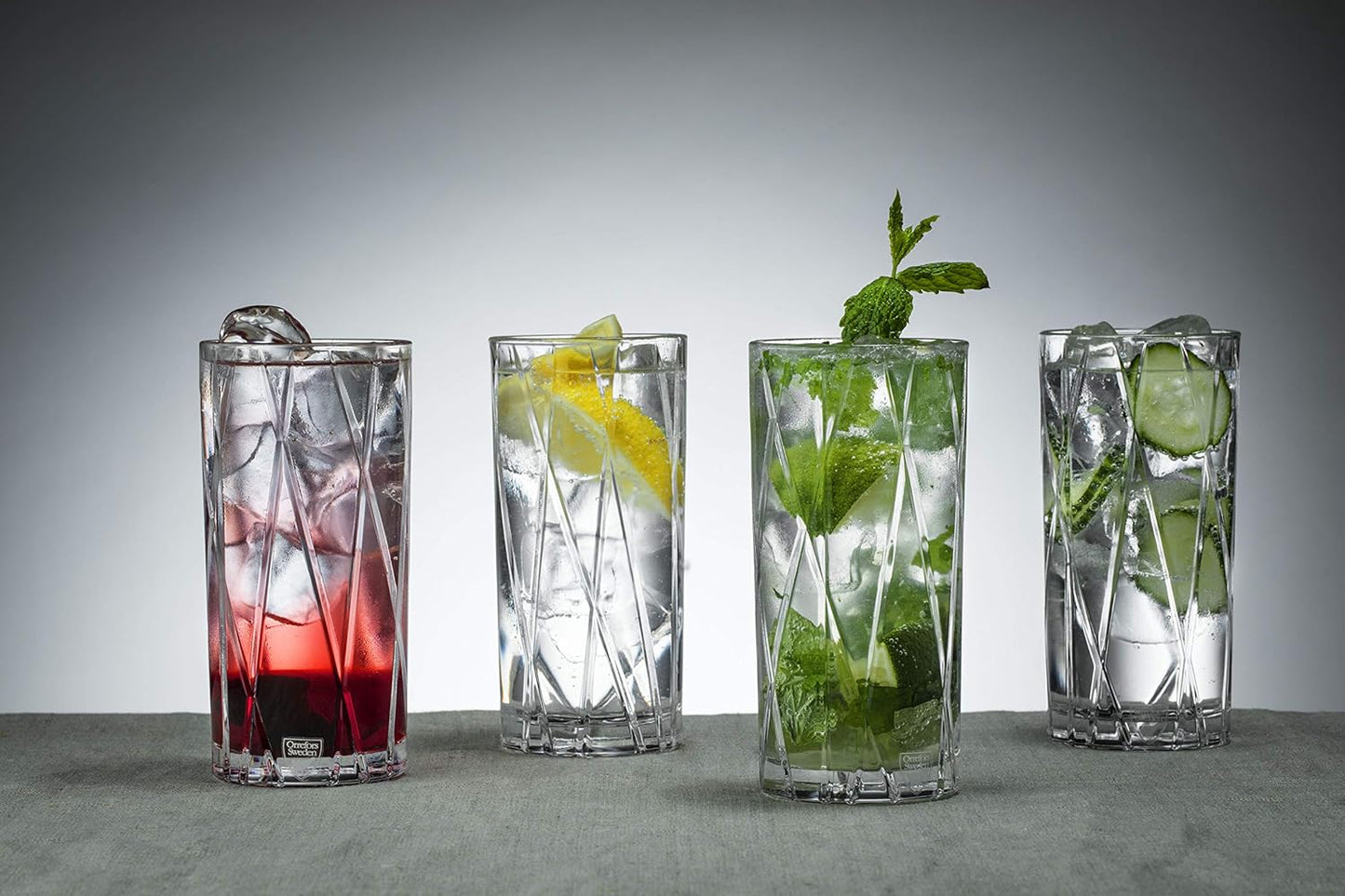 MODERN LONG DRINK TUMBLER NATCHMAN SET OF 6