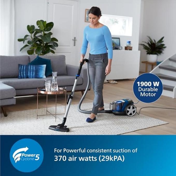Philips PowerPro FC9351/01-Compact Bagless Vacuum Cleaner 1900Watts