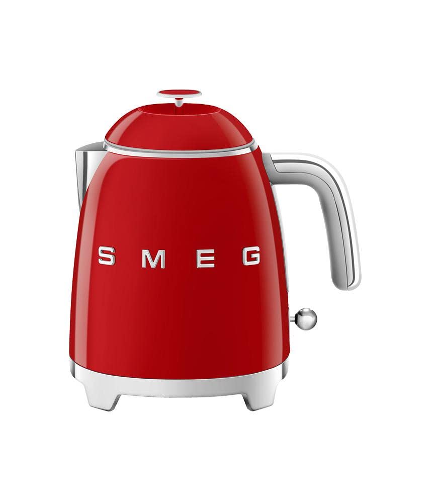 Smeg 0.8L Electric Kettle 1400W, Original Italian Brand, Patented Smeg Red Color, Highest Food Grade Stainless Steel Full Body, Soft Lid Opening System, Luxury 50's Style KLF05RDEU BEST SEO TITLE