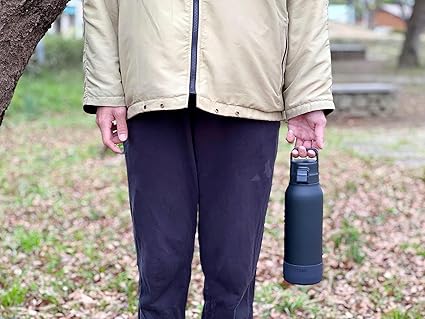 Tiger 1.0L Ultra-Light Vacuum Insulated Bottle with Handle – Stainless Steel, Double Wall, Antibacterial Stopper (MTA-B100-KK)