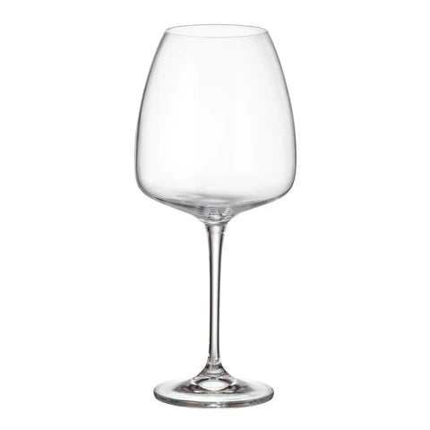 Anser 770 ml Bohemian Crystal Glass Set of 6 | Premium Large Tumbler Glasses for Whisky, Cocktails & Water
