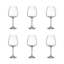 Anser 770 ml Bohemian Crystal Glass Set of 6 | Premium Large Tumbler Glasses for Whisky, Cocktails & Water
