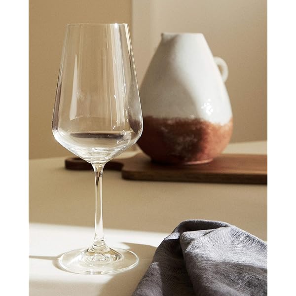 Corvus 550 ml Bohemian Crystal Glass Set of 6 | Premium Czech Tumbler Glasses for Whisky, Water & Cocktail