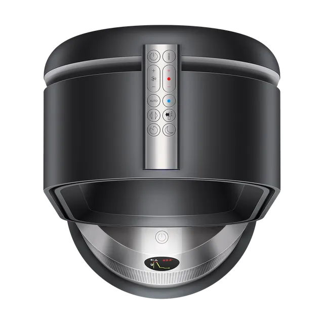 Purifier Hot+Cool Air Purifier with heater (Black/Nickel)