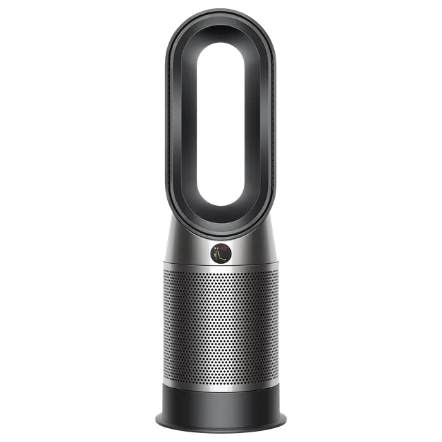 Purifier Hot+Cool Air Purifier with heater (Black/Nickel)