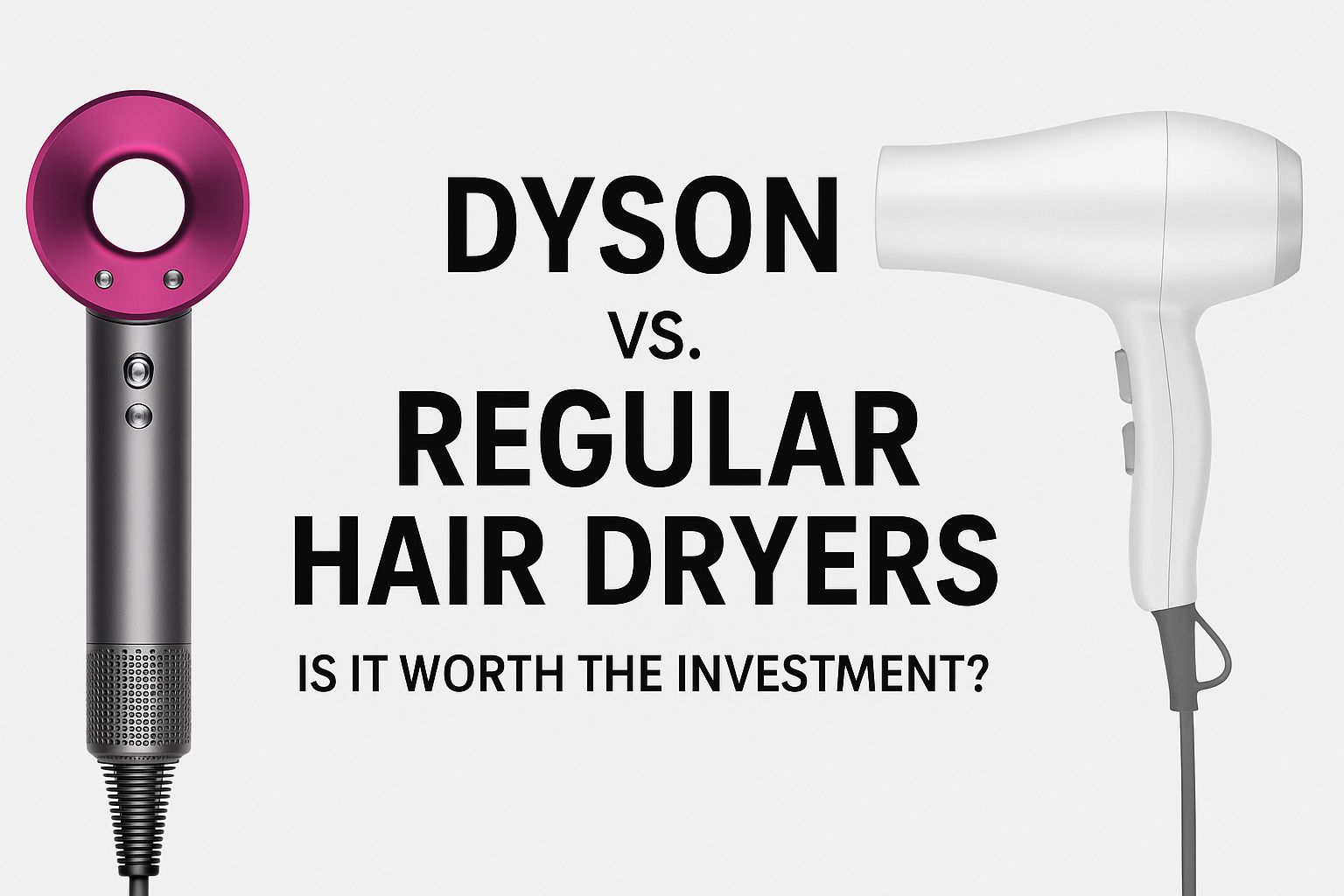 Dyson vs. Regular Hair Dryers Is It Worth the Investment? Ahuja