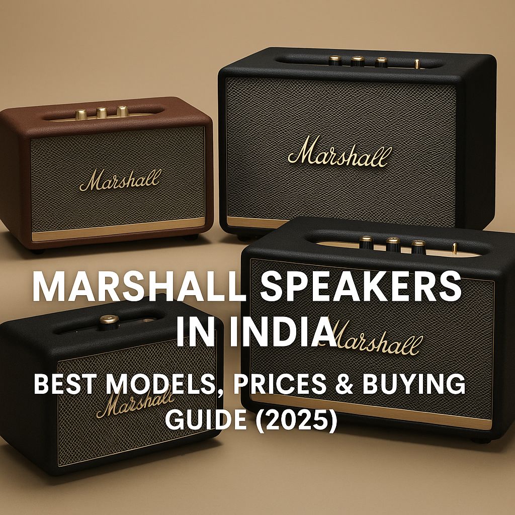 Marshall Speakers in India – Best Models, Prices