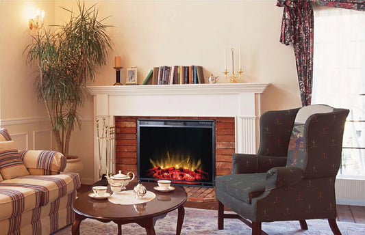 Electric Fireplace with heater with remote