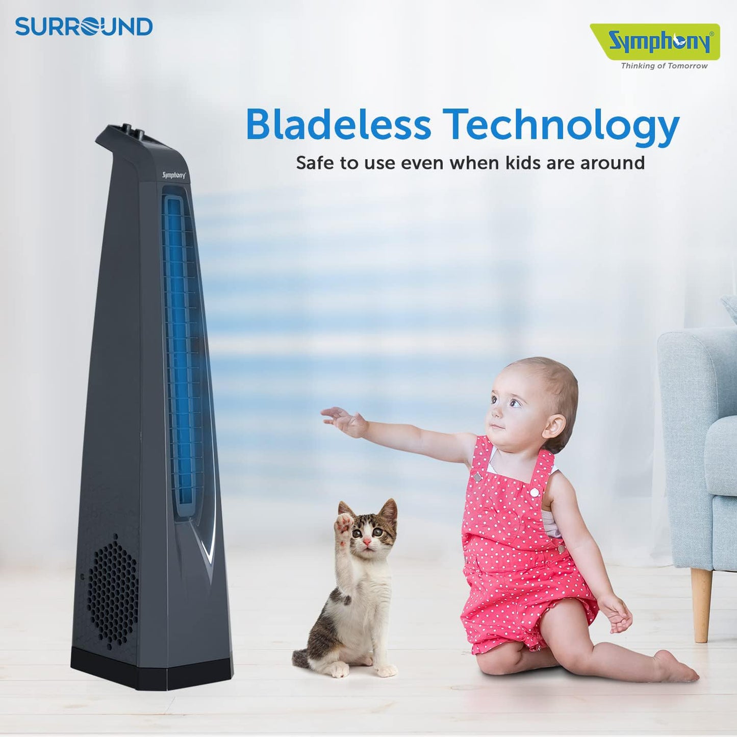 Symphony Surround i High Speed tower fan
