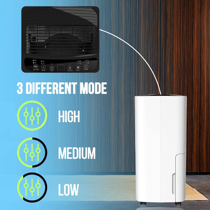 Advance ADPH120C Dehumidifier – 11L Capacity for Home & Office | Covers up to 250 Sq. Ft.