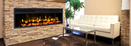 Big FirePlace with remote and heater