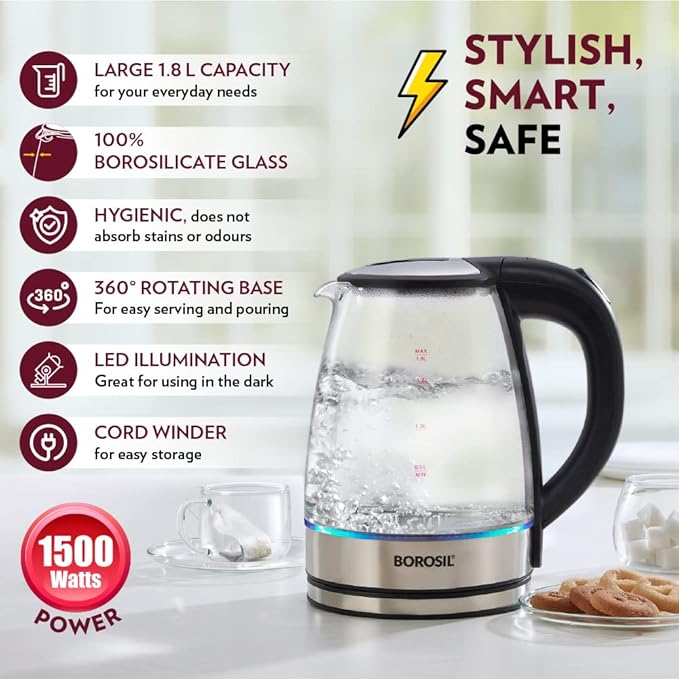Borosil electric kettle top