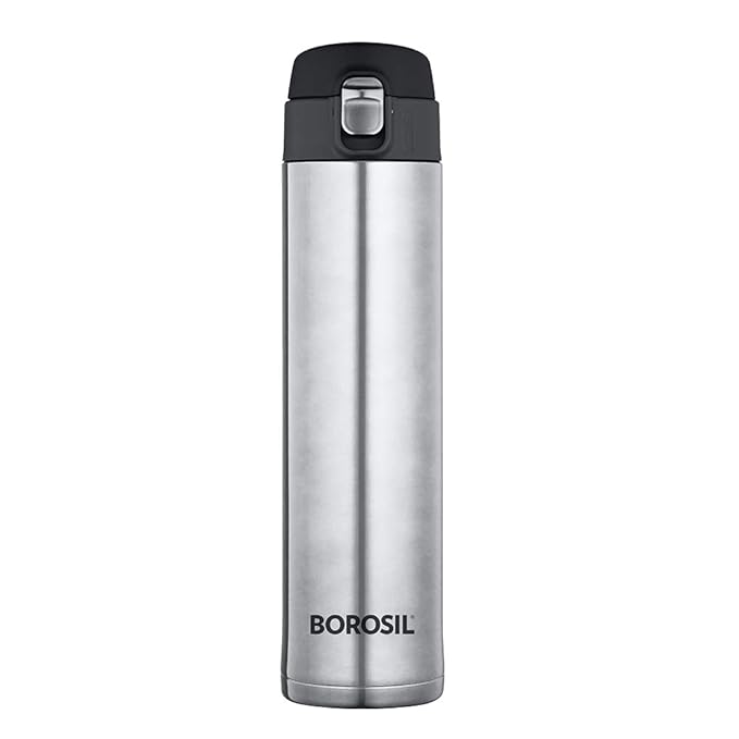 Borosil Hydra Nova 500 ml Stainless Steel Water Bottle