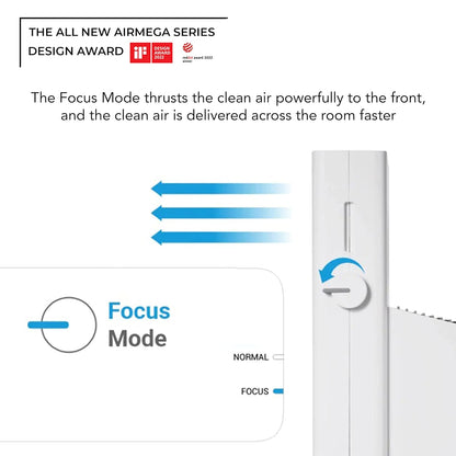Coway AirMega Storm (AP-1220B) Professional Air Purifier – 8500H Filter Life, Green True HEPA, 99.99% Virus & PM 0.1 Removal, 7-Year Warranty, Home Use