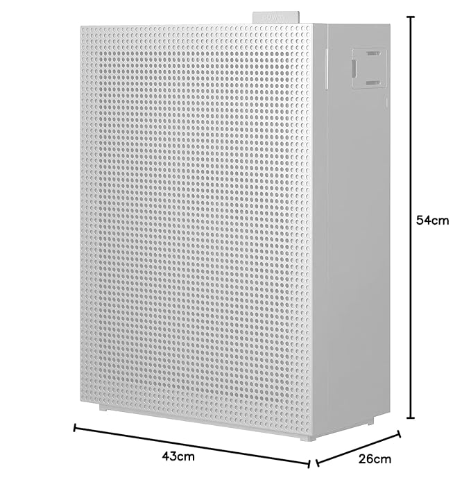 Coway Airmega 150 (AP-1019C) Air Purifier  True HEPA H13 Anti-Virus Filter  8500 Hrs Long Filter Life  Removes PM 0.01, Germs & Allergies – White
