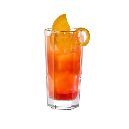 DUBBLIN Ritz 330 Gold Premium Juice and Water Glasses - Set of 6