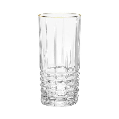 DUBBLIN Vista 400 Gold Premium Juice and Water Glasses