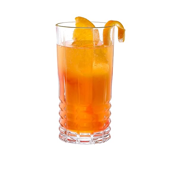 DUBBLIN Vista 400 Gold Premium Juice and Water Glasses