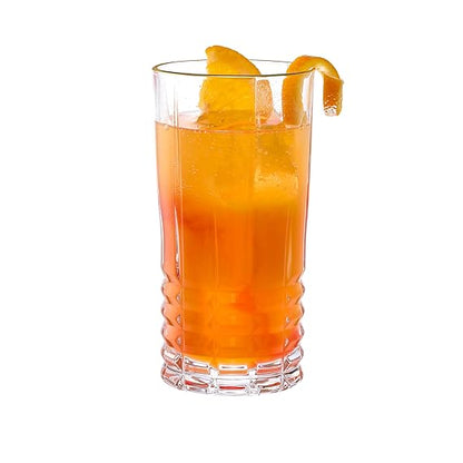 DUBBLIN Vista 400 Gold Premium Juice and Water Glasses