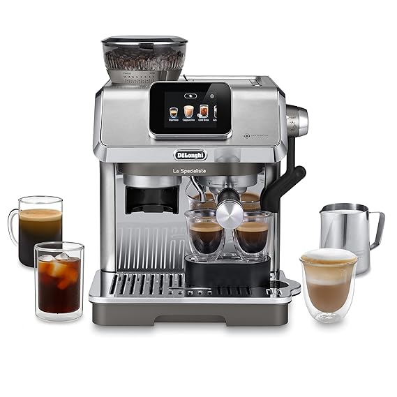 DeLonghi Cold Brew Coffee Machine, La Specialista Touch