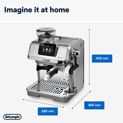 DeLonghi Cold Brew Coffee Machine, La Specialista Touch EC9455.M, Barista Style Espresso Coffee Machine with Built-in Grinder, 9 Recipes, Intuitive Touch Control, Automatic or Manual Milk Frother