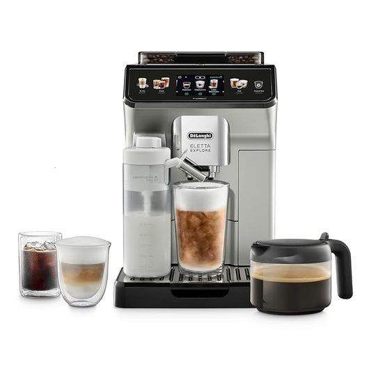 De’Longhi Eletta Explore ECAM 450.65.S Super Automatic Espresso Coffee Machine