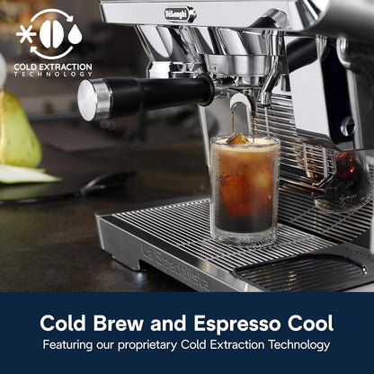 De'Longhi La Specialista Maestro EC9885M Espresso Machine – Built-In Grinder, Cold Brew & Espresso Cool Technology