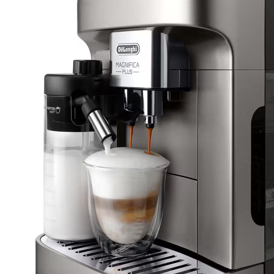 De'Longhi Magnifica Plus Coffee & Espresso Machine with Milk Frother
