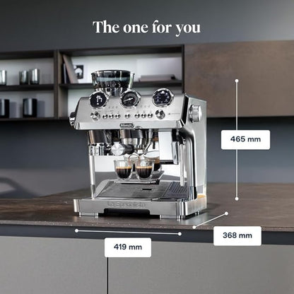 De'Longhi La Specialista Maestro EC9885M Espresso Machine – Built-In Grinder, Cold Brew & Espresso Cool Technology