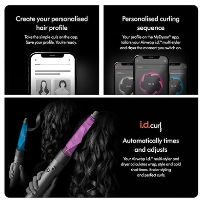 Dyson Airwrap I.D. 6 In 1 Multi-Styler (Ceramic Platina & Topaz)