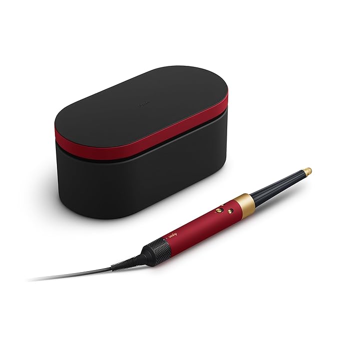 Dyson Airwrap I.D. Multi-Styler &amp; Dryer – Red Velvet &amp; Gold, Limited Edition, 1300 Watts | No Heat Damage, Bluetooth Enabled, Perfect Curls Every Time