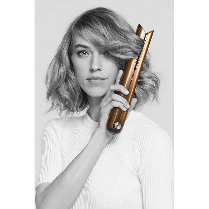 Dyson Corrale Hair Straightener  Cord-Free 30 Min Styling Half Heat Damage  Travel Friendly with  Airplane Mode  Smooth & Shiny Hair 2 Year Warranty