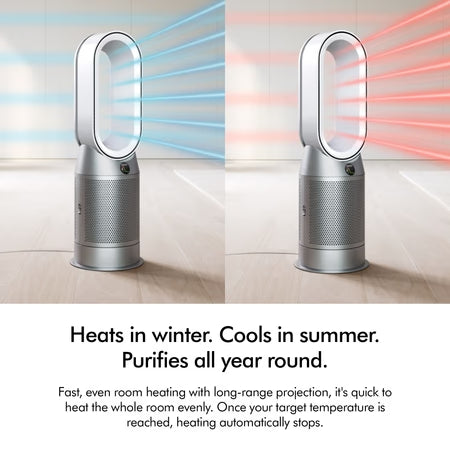 Dyson HP11 Hot & Cool Air Purifier  3-in-1 Air Purifier, Heater & Fan  Removes 99.95% Pollutants  HEPA H13 Filter White