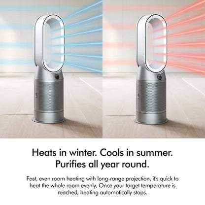 Dyson HP11 Hot & Cool Air Purifier  3-in-1 Air Purifier, Heater & Fan  Removes 99.95% Pollutants  HEPA H13 Filter White
