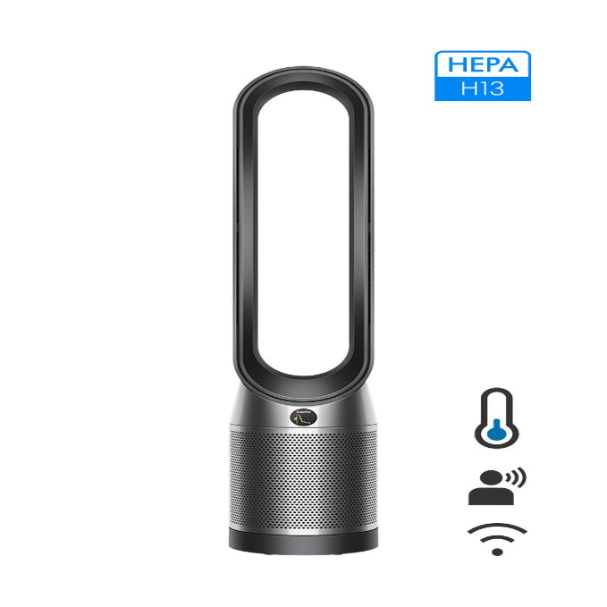 Dyson Purifier Cool PC1 TP11  Air Purifier and Cooling Fan  Captures 99.95% of Pollutants up to 0.1 Microns  Powerful Cooling with Automatic Air Purification black nickel
